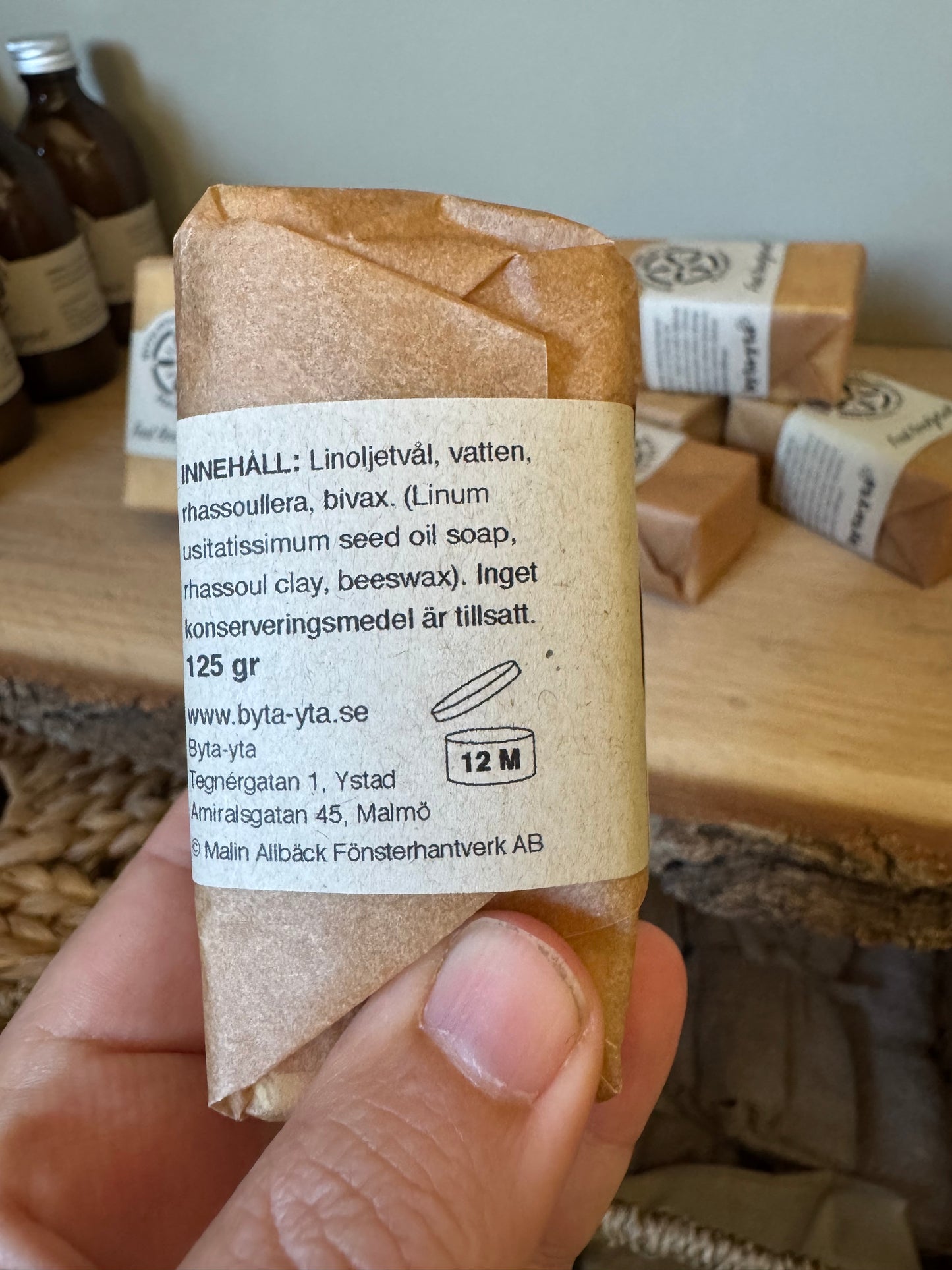 Ecological linseed oil - Solid