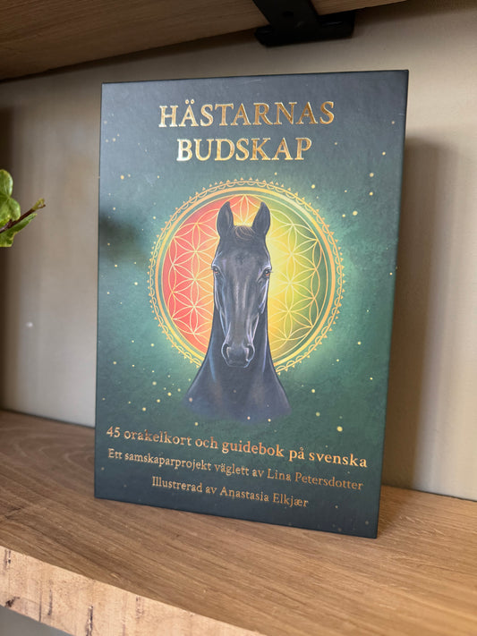 Messages from the horses - An oracle card deck. Gold version! SWE